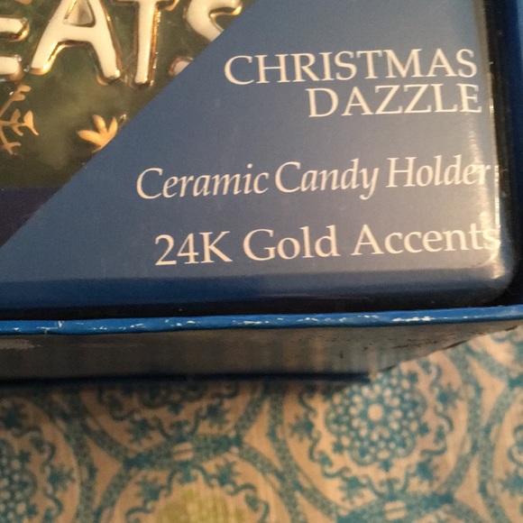 NIB Santa ceramic candy holder - Picture 4 of 4